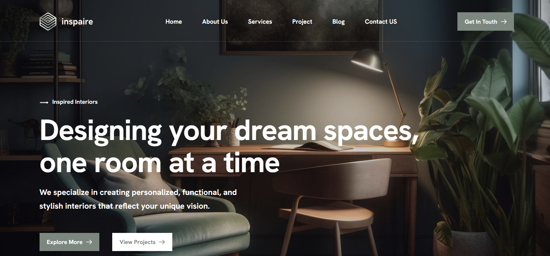 Interior Design Website